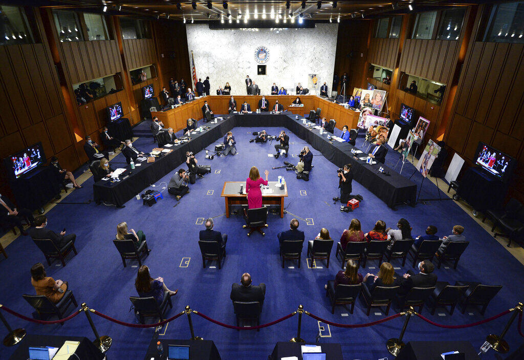 APTOPIX Supreme Court Barrett